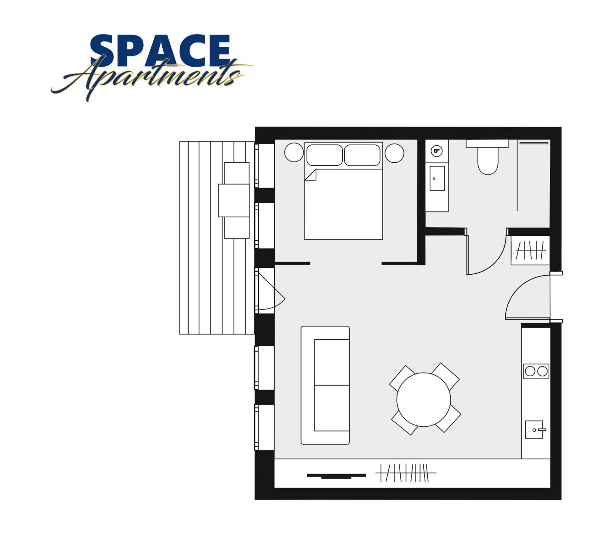 Space Apartments Estetino Exterior foto
